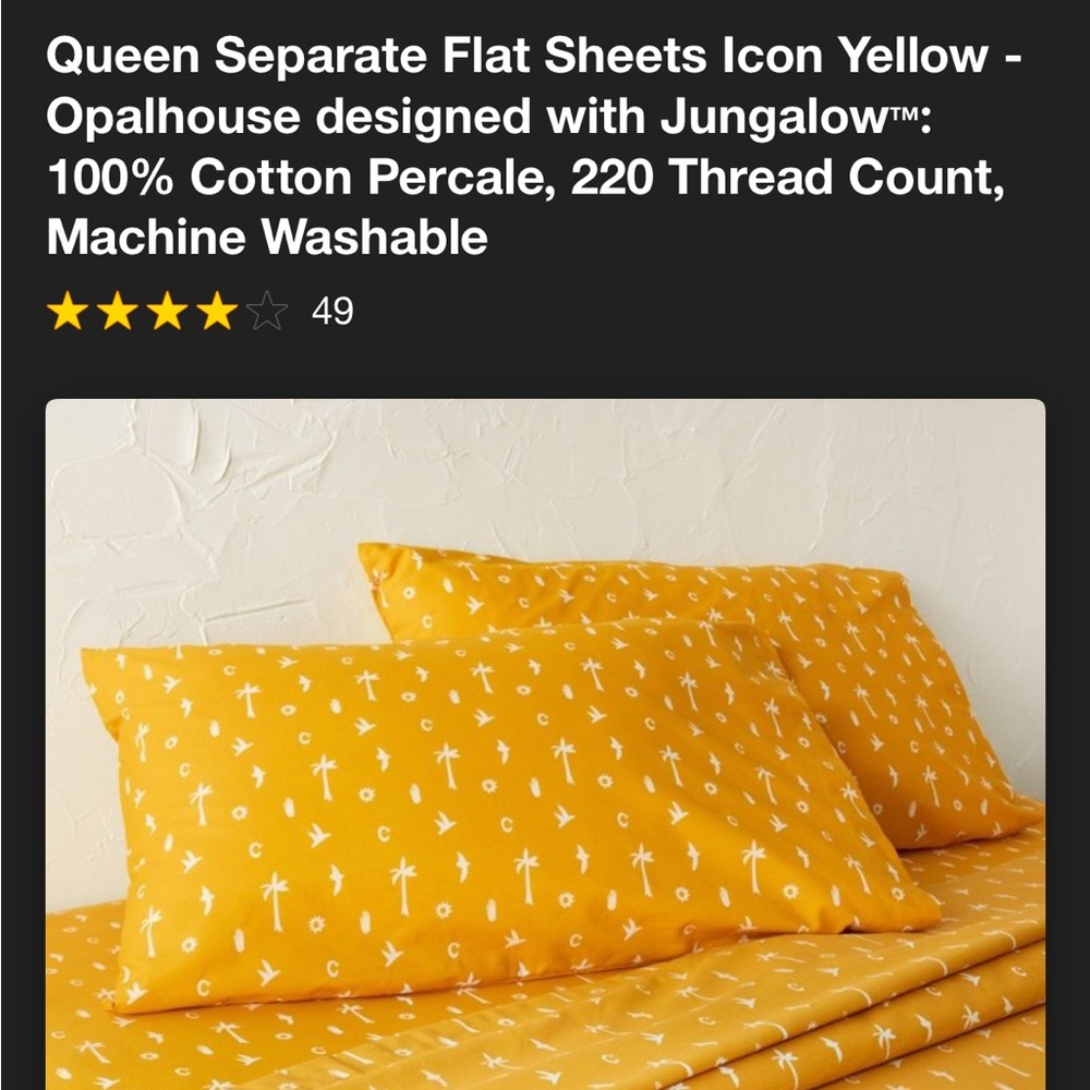 Twin/Twin XL Fitted, Flat, and Pillowcase Set - Picture 2 of 3